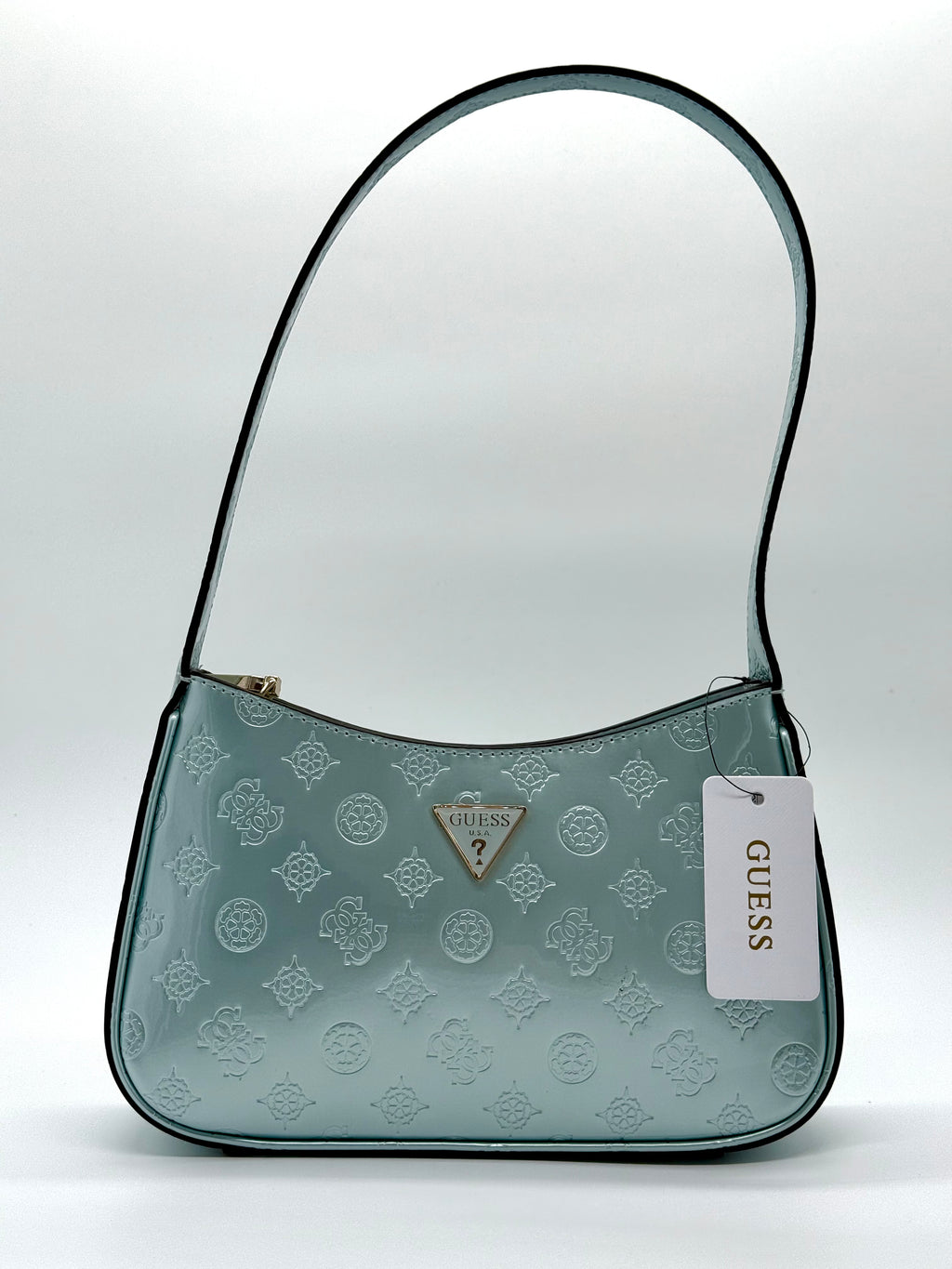 Bolso Guess Arnela Azul – Elegancia Casual con Toque Moderno