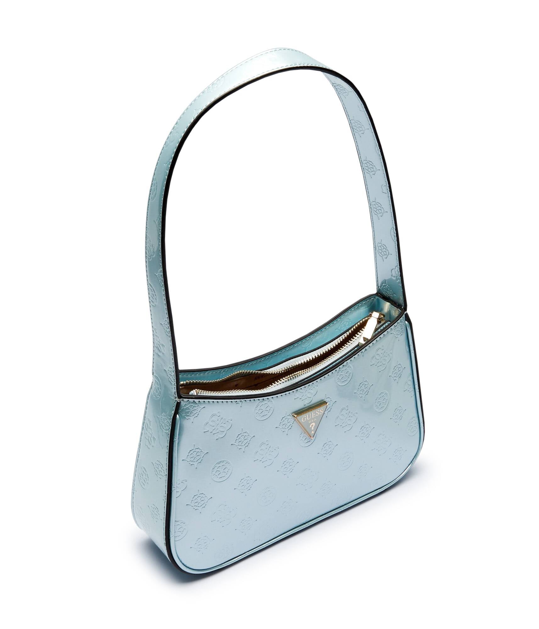 Bolso Guess Arnela Azul – Elegancia Casual con Toque Moderno