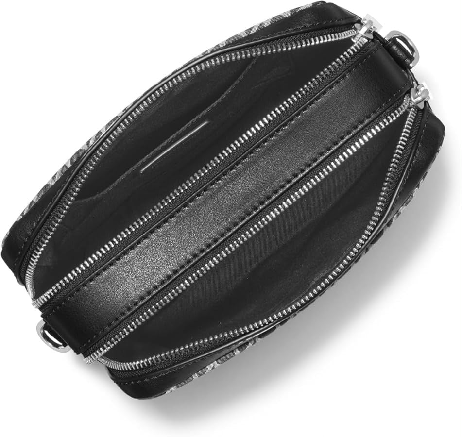 Bolso Crossbody Michael Kors con Monograma – Negro/Gris