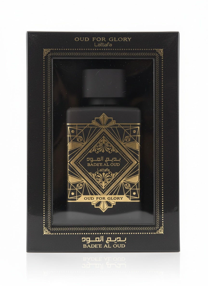 Oud for Glory Lattafa negro