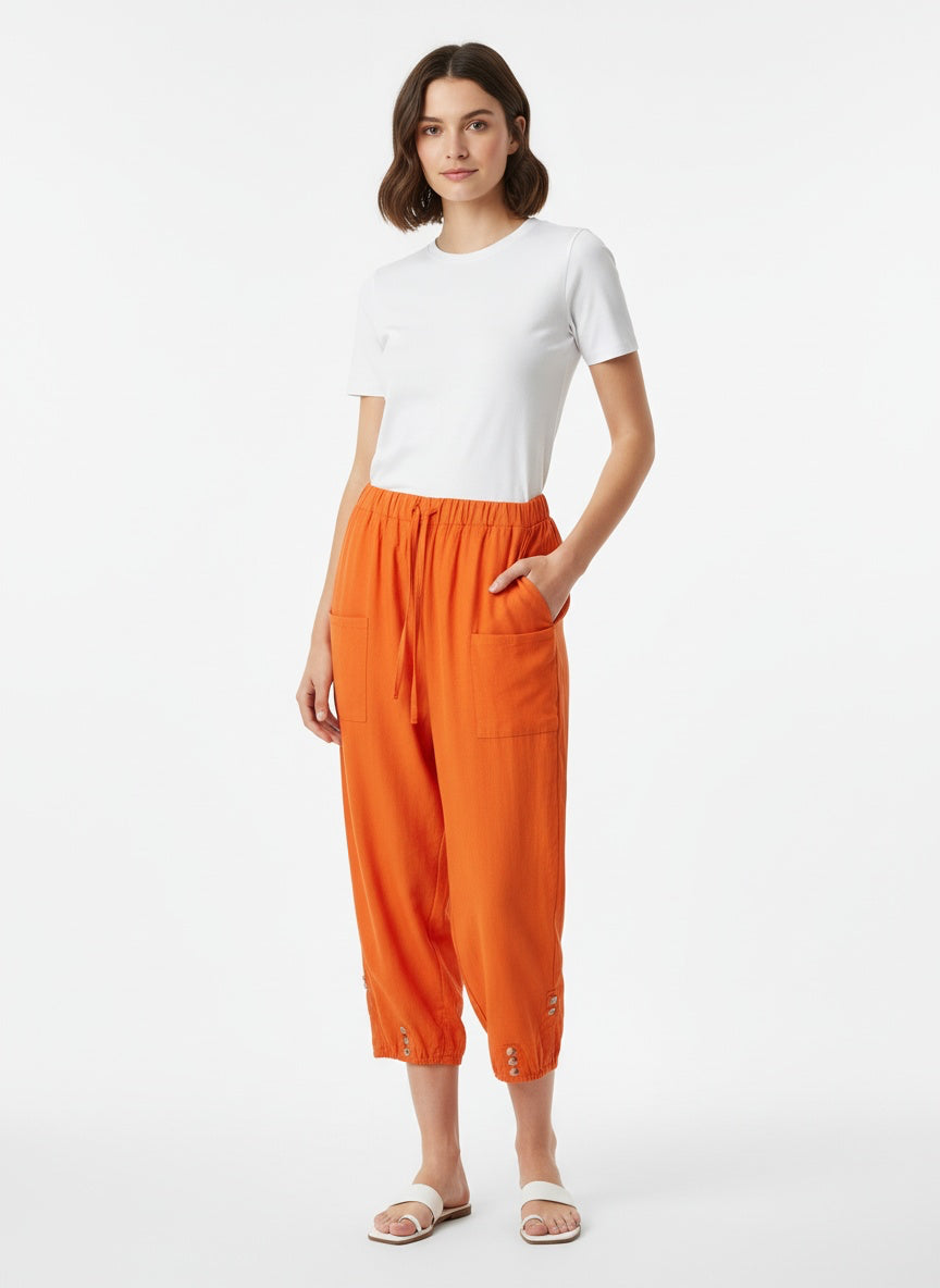 Pantalón Jogger Naranja – Estilo Urbano y Comodidad Total
