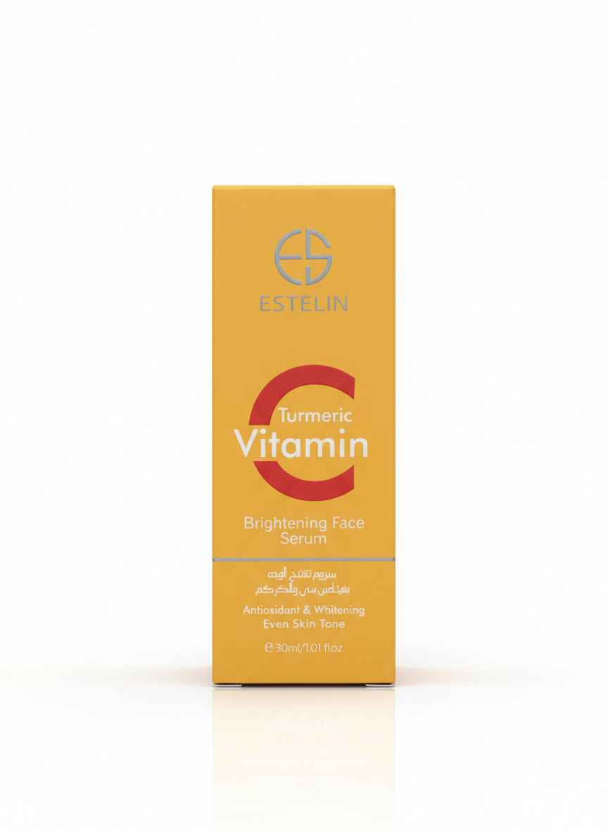 Turmeric Vitamin C Brightening Face Serum – Estelin (30 ml)