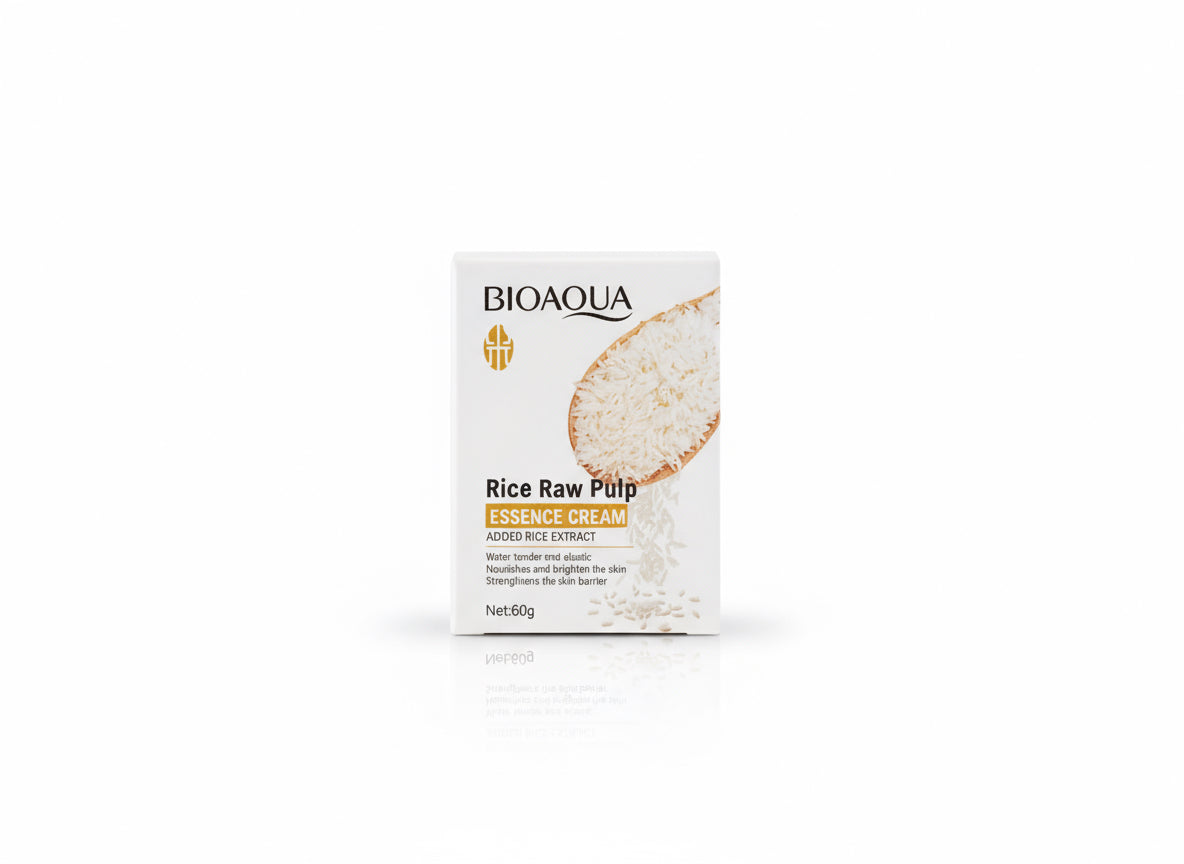 Rice Raw Pulp Essence Cream – Bioaqua (60 g)