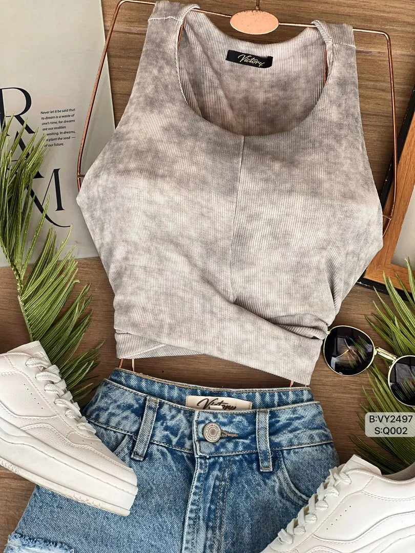 Blusa Nubes Cruzada